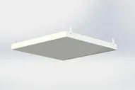 Офисный светодиодный потолочный светильник Грильято Эконом 30W-3300Lm 3000К Колотый Лед