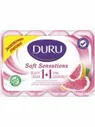 Мыло туалетное (1+1) Розовый грейпфрут эконом пак 4х80 DURU