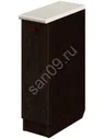 Тумба-шкаф бутылочница с выдвижным механизмом (ЛДСП) Эконом 200*600*850 Венге